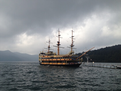 箱根の海賊船
