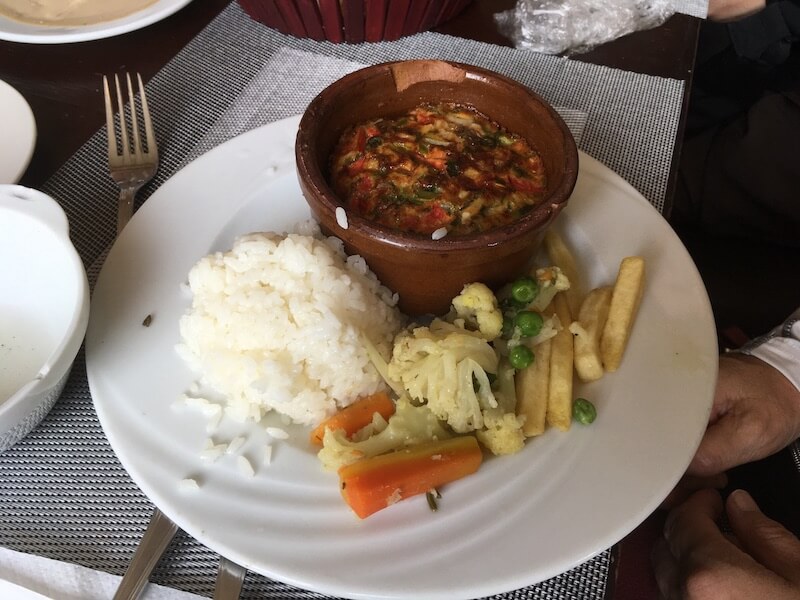 ギザで食べたもの